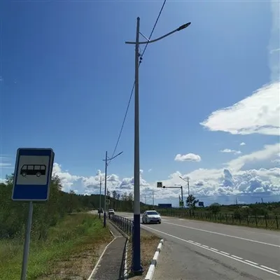 12m Pole ya mwinda ya Arm ya Arm mosi mosi