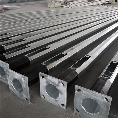 12m Pole ya mwinda ya Arm ya Arm ya Arm zole